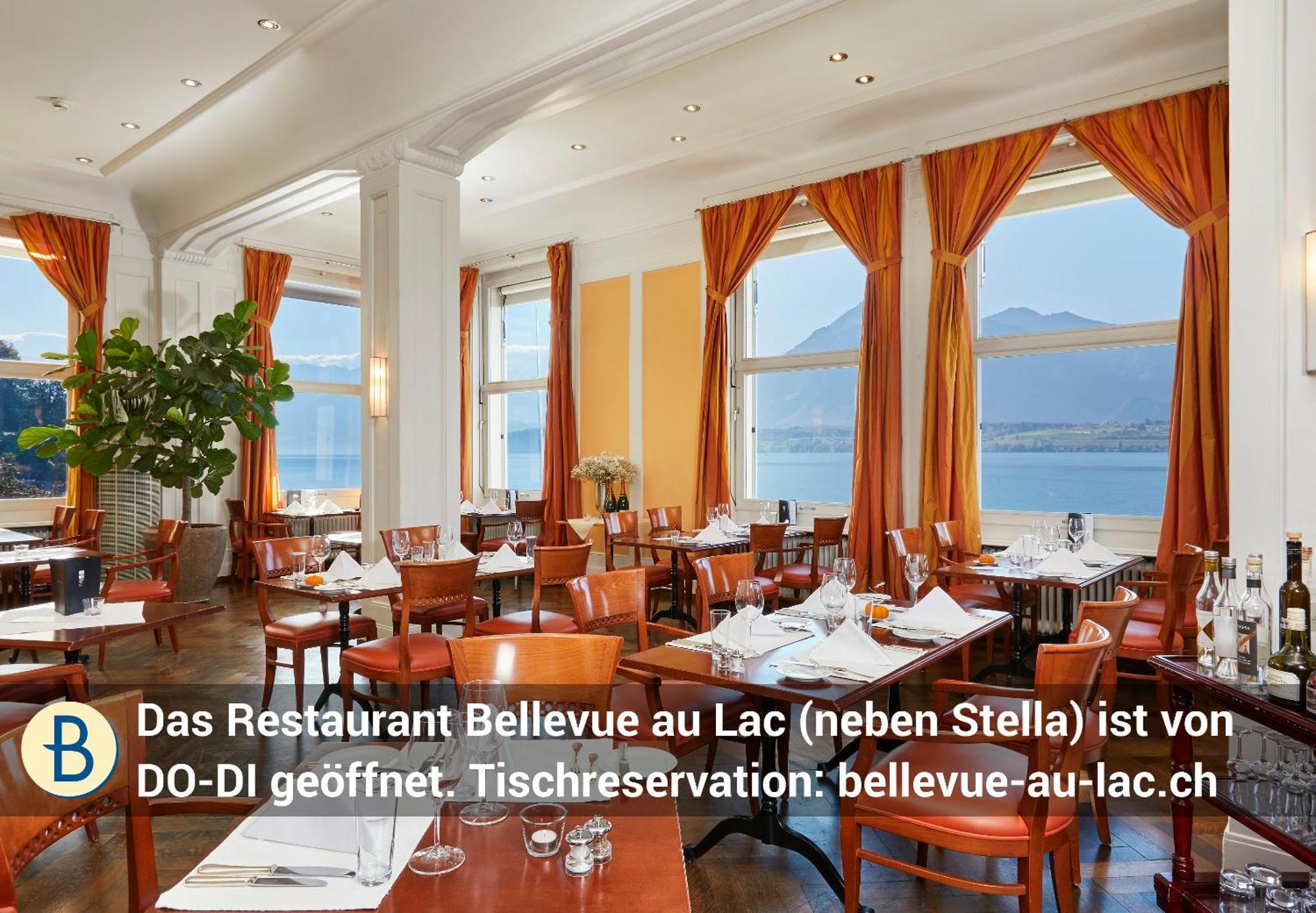 Hotel Dependance Stella Del By Restaurant Bellevue Au Thun